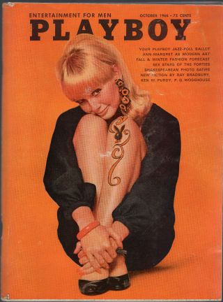 Playboy October 1966 - Sex Stars Of The Forties,  Mel Brooks Interview,  Ray Bradbury