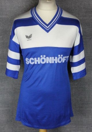2 Vintage Erima Football Shirt Mens Large Rare 1980 
