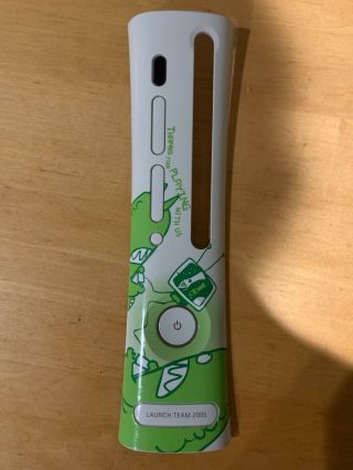 Xbox 360 Uk Launch Team " I Made This " Monsters Faceplate Rare