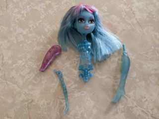 Monster High 11 " Doll Cam Create A Monster Ice Girl Pink Parts Rare
