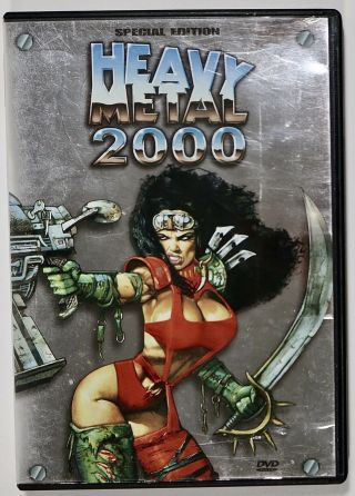 Heavy Metal 2000 Dvd Julie Strain Michael Ironside Very Rare