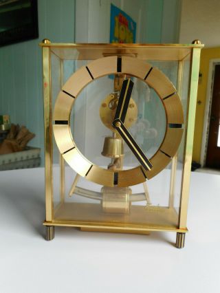 Rare Vintage Kundo Electronic Kieninger Obergfell Mantle Clock W.  Germany