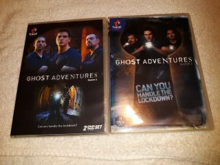 Ghost Adventures Season 1 And 2 Dvd Rare Travel Channel Series