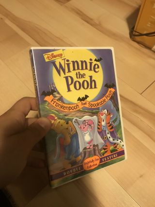 Winnie The Pooh Frankenpooh And Spookable Pooh Halloween Special Disney Rare Dvd