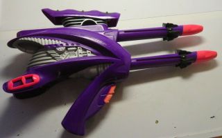 Rare Koosh Vortex Nerf Power Strike Vintage Blaster Euc Gun 1999 Purple