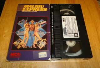 Malibu Express (vhs,  1985) Andy Sidaris Sybil Danning Mca Rare Comedy Sleaze