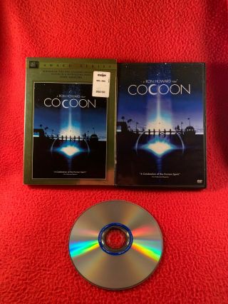 Cocoon Dvd With Slipcover Ron Howard 1985 Alien Don Ameche Region 1 Rare Oop Usa