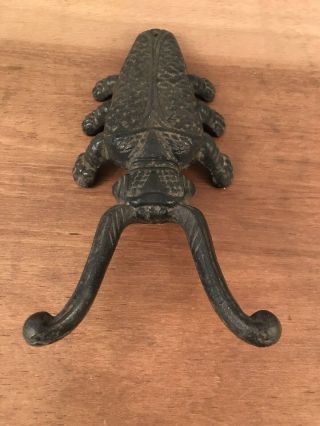 Vintage Cast Iron Fly Beetle Boot Scraper Removal Jack 2