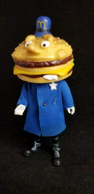 Vintage 1976 McDonald ' s Officer Big Mac Remco Action Figure RARE 71 2