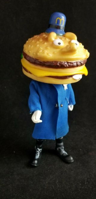 Vintage 1976 McDonald ' s Officer Big Mac Remco Action Figure RARE 71 3