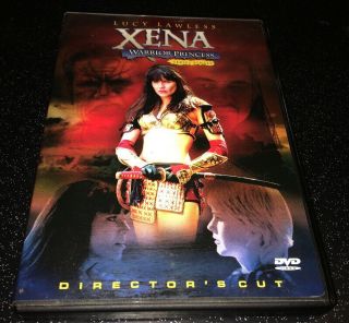 Xena Warrior Princess Series Finale Director’s Cut Dvd Rare Oop Region 1