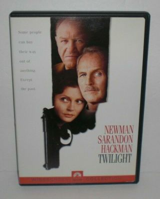 Twilight Dvd (1998) Paul Newman Susan Sarandon Gene Hackman Rare & Oop