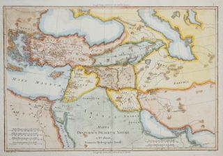 Asia; Turkey,  Cyprus,  Syria,  Armenia,  Saudi Arabia; M.  Bonne 1787