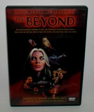 The Beyond Dvd (1981) Lucio Fulci Catriona Maccoll Anchor Bay Rare & Oop