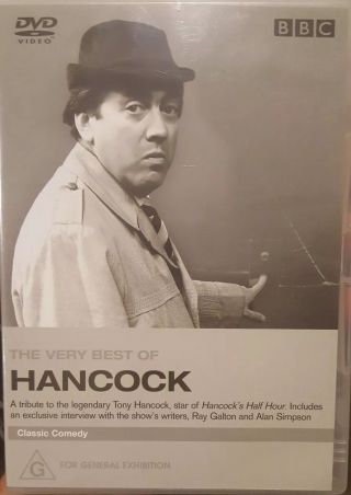 The Very Best Of Hancock Rare Dvd Deleted Comedy Tv Show Series Tony Half Hour