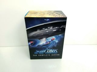 Star Trek The Next Generation: The Complete Series (blu - Ray,  2016) Oop And Rare