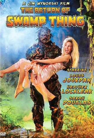 The Return Of Swamp Thing (dvd,  2008) Rare Oop.