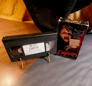 NIGHT OF THE DEMONS / VHS 1987 / Horror / RARE 2