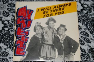 Anquette I Will Always Be There For You/get Off Your Ass & Jam 12 " R&b Rap Rare