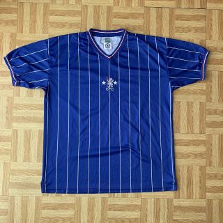 Rare Vintage Retro Chelsea Football Club Shirt 1982 1983 1984 Cfc Score Draw Xl
