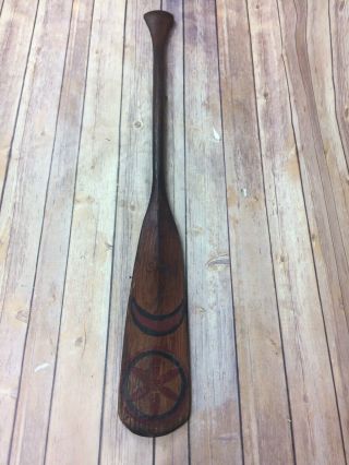 Vintage Old Town Canoe Paddle/oar 34 Inch Rare Size
