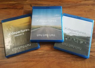 /680\ Departures Series Seasons 1,  2 & 3 Blu - Ray Set (7 Discs Region A) Rare Oop