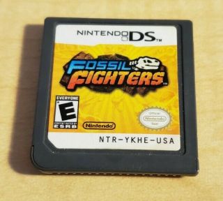 Fossil Fighters (nintendo Ds,  2009) Cart Only Rare Authentic Ds Lite