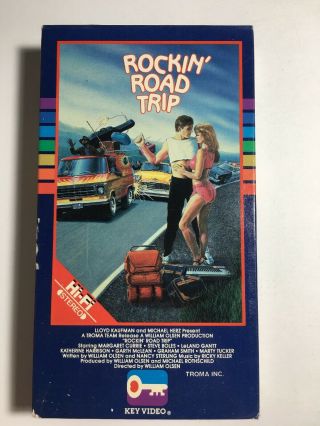 Rockin’ Road Trip Vhs Rare Key Video