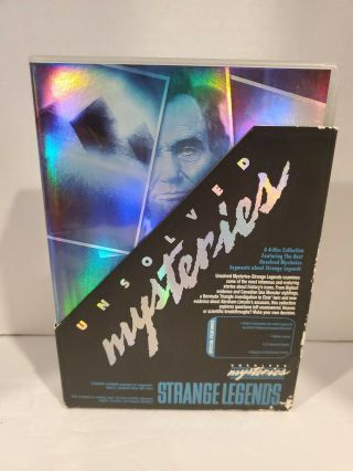 Unsolved Mysteries - Strange Legends (dvd,  2005) Rare Opp
