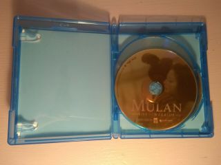 Mulan: Rise of a Warrior (Blu - Ray,  DVD,  3 - Disc Set) Slipcover RARE 3
