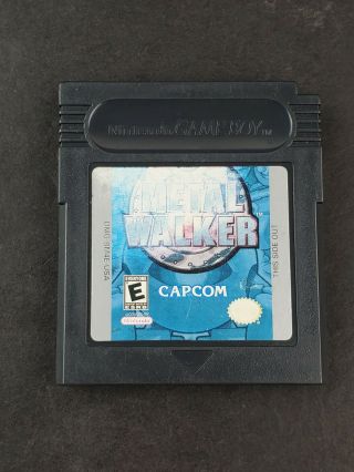 Metal Walker Nintendo Game Boy Color Gbc 2001 Capcom Authentic Game Rare
