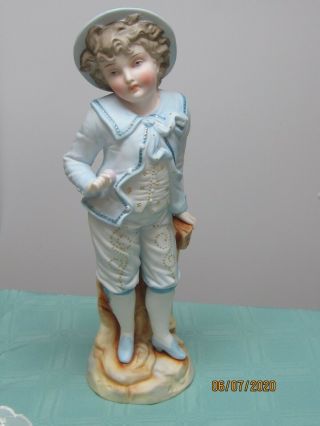 Vintage German Bisque Figure French Man In The Style Of Gebruder Heubach