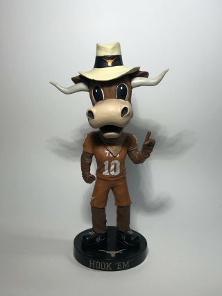 University Of Texas Longhorns Bevo Mascot Bobblehead Rare
