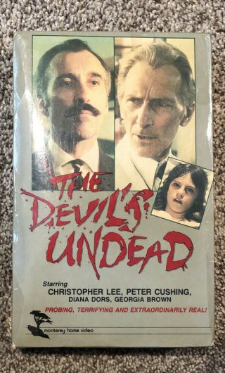 The Devil’s Undead Beta Vhs 1973 Horror Rare Beta Vhs Version