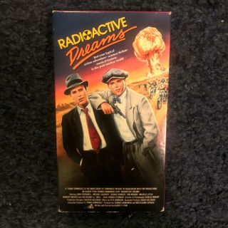 Radioactive Dreams Vhs 1984 Vestron Video Raymond Chandler Meet Mad Max Rare Oop