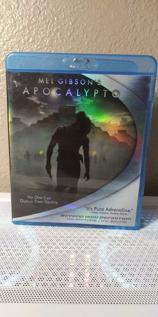 Apocalypto (blu - Ray Disc,  2007) U.  S.  Release Rare