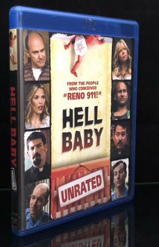 Hell Baby Unrated Blu - Ray 2013 Horror - Comedy Reno 911 The State Rare