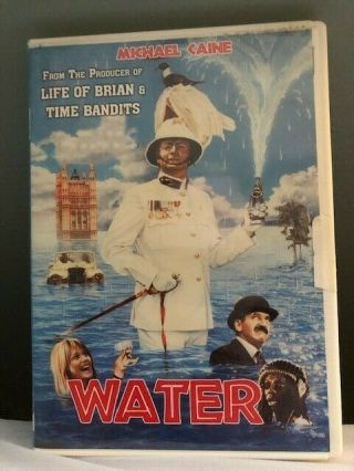 Water Dvd Michael Caine Billy Connolly 100 Real With Insert Rare Oop