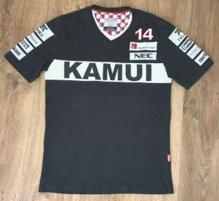Sauber F1 Nec Formula 1 F1 Team Kamui Kobayashi Japan Ultra Rare Shirt Size L