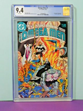1983 Dc Omega Men 1 1st Issue & Origin Cgc Graded 9.  4 Rare Hot Key