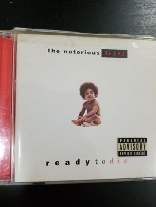 Very Rare 1994 Og Press The Notorious Big Ready To Die Classic Album Good Condit