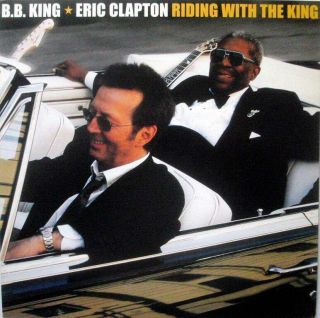 B B King Eric Clapton Rare Riding With King Cd / Lp Cover Art Poster Ending Soon