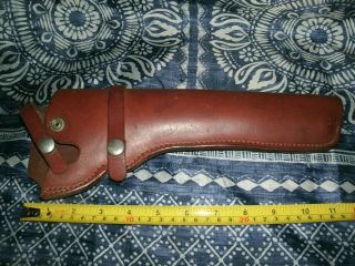 Vtg Bucheimer Leather Holster Pfa - 44 Western Classic Pre - Owned Estate Find Rare