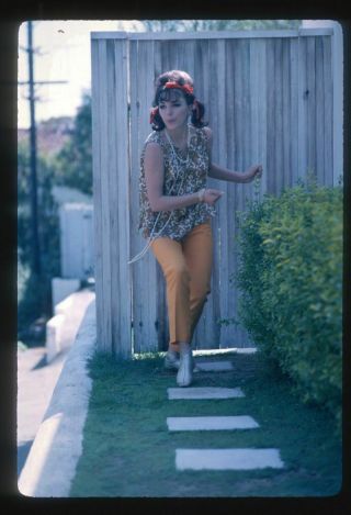 1962 Joan Collins Young Hot Actress Rare Color Slide Transparency