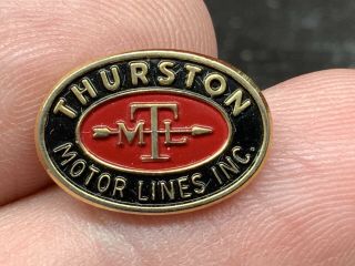 Thurston Motor Lines Older Logo Design Rare Service Award Pin.
