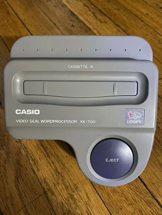 Ultra Rare Casio Loopy Magical Shop Xk - 700 Add - On (as - Is)