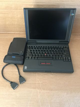 Vintage Rare Ibm 310ed Laptop Floppy Disc Windows 95 Fast Ship