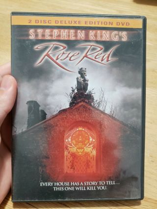 Rose Red Dvd 2 - Disc Set Deluxe Edition Rare Oop 2003 Stephen King Good