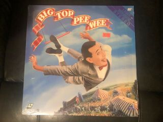 Rare Laserdisc Big Top Pee - Wee (herman) Starring Paul Reubens