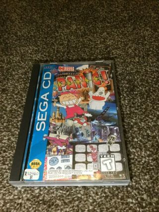 Panic Sega Cd Complete Rare